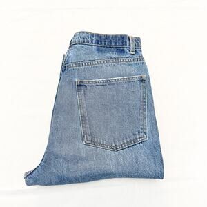 The Great The Barrel Jean Straight Leg Denim Jeans Medium Wash Size 30